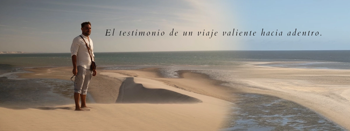 El testimonio de un viaje valiente hacia adentro. 